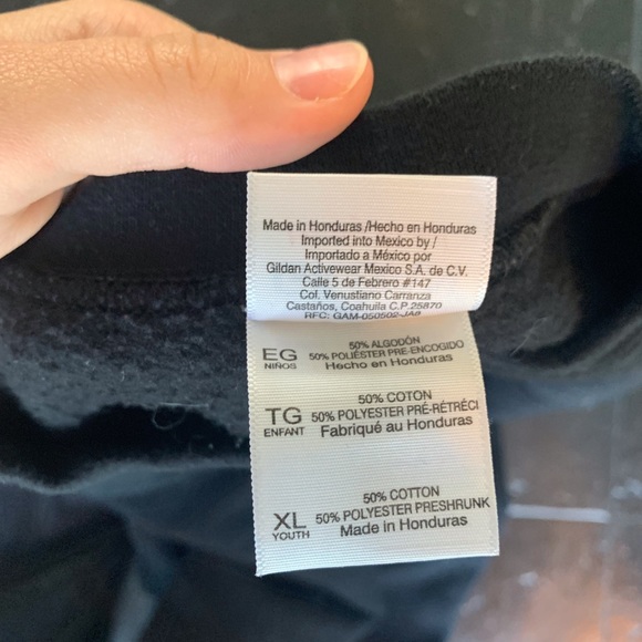 Black 3rd Lair Crewneck Sweatshirt Kids XL - Picture 7 of 7